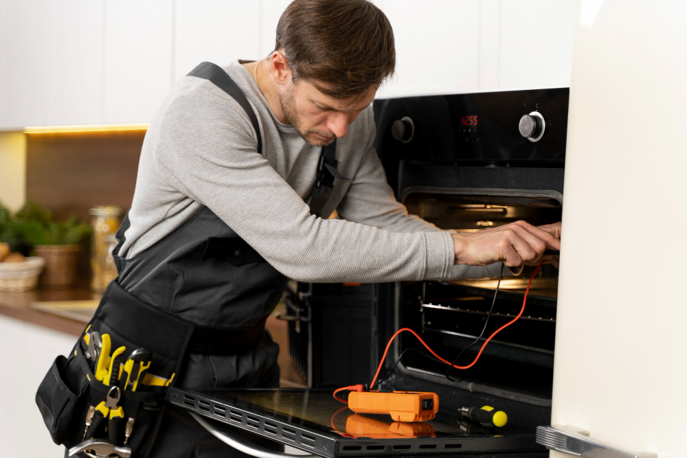 Professional oven repair service