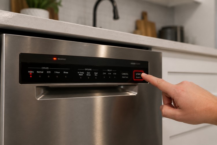 Dishwasher won’t start repair technician in Conyers GA