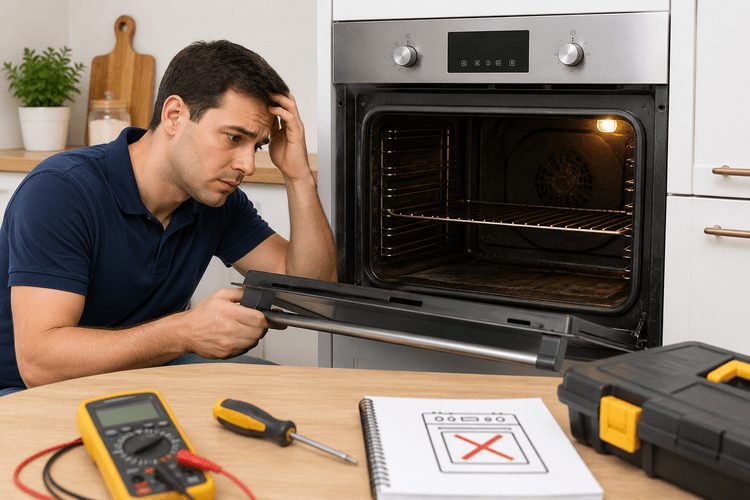 Oven not heating repair service in Conyers GA