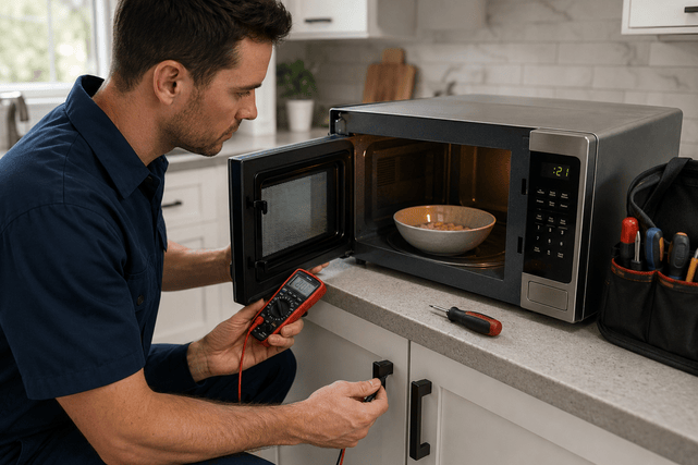 Microwave repair technician in Conyers, GA, Microwave not heating repair service, Microwave won't turn on repair in Conyers, same day microwave repair conyers