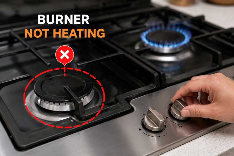 burner not heating, stove repair, cooktop repair in conyers, stove repair in conyers